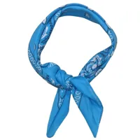 Bandana Rain Drop blauwe 54 x 54 cm - Katoenen bandana - thumbnail