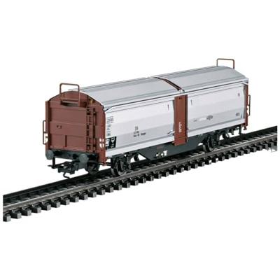 Märklin 47301 H0 set van 4 schuifdakwagens Tbes van de DB Märklin 47301 H0 set van 4 schuifdakwagens Tbes van de DB