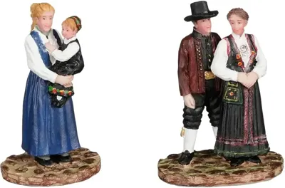 Luville Sledgeholm Folklore people 2 stuks