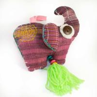 Olifant Hanger Stof (ca 12 cm) - thumbnail