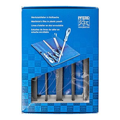 PFERD TOOLS 11801520 Werkplaatsvijlenset verschillende kappen in PVC-roltas incl. kartonnen doosje Lengte 200 mm 1 stuk(s) PFERD TOOLS 11801520 Werkplaatsvijlenset verschillende kappen in PVC-roltas incl. kartonnen doosje Lengte 200 mm 1 stuk(s)