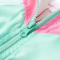 Kinderjas met capuchon en rits 128 meerkleurig - thumbnail