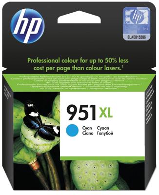 HP Inkt 951XL Cyaan