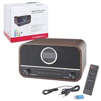 Albrecht DR 790 Radio/CD-speler DAB+, VHF (FM) AUX, Bluetooth, CD Bruin - thumbnail