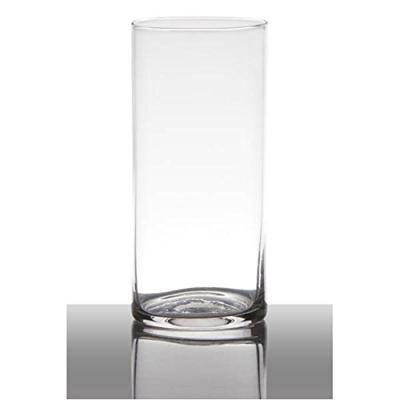 Cilindervaas glas Ø9xH19cm
