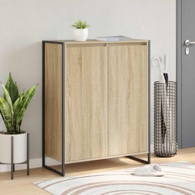 Schoenenkast met opslag Sonoma 79 x 36 x 100 cm Bewerkt hout