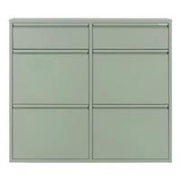 Schoenenkast Oscar-6 Groen - thumbnail