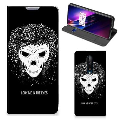 Mobiel BookCase OnePlus 8 Skull Hair Mobiel BookCase OnePlus 8 Skull Hair