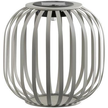 Solar lantaarn Sem - taupe - 17xØ17,5 cm