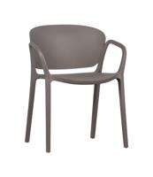 Woood Bent tuinstoel taupe - thumbnail