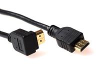 ACT AK3675 HDMI 4K High Speed A male/A male haaks - 50 cm - thumbnail