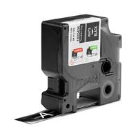 Labeltape DYMO IND RHINO 1805436 Vinyl Tapekleur: Zwart Tekstkleur:Wit 19 mm 5.5 m - thumbnail