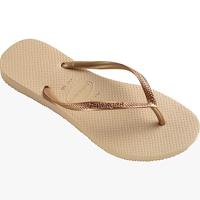 Havaianas Slim sand grey Goud maat 3536 - thumbnail