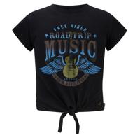 Retour Jeans Meisjes t-shirt - Kitty - Zwart - thumbnail