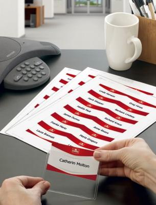 Avery-Zweckform L4727-20 Insteekplaatje naamplaatje 90 mm x 54 mm Wit