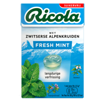 Ricola fresh mint doosje (20x 50gr) - thumbnail