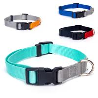 Nobleza Honden klikhalsband - Tweekleurig Nylon - 30 cm - thumbnail