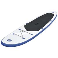 VidaXL Stand up paddleboardset opblaasbaar blauw en wit - thumbnail