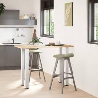 Bartafelpoten 4 st 90-92 cm staal wit - thumbnail