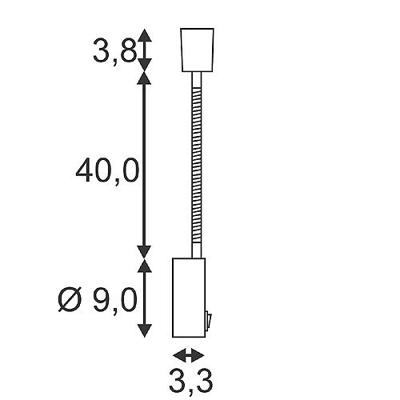 SLV DIO FLEX PLATE 146692 Wandlamp GU10 50 W Halogeen Chroom SLV DIO FLEX PLATE 146692 Wandlamp GU10 50 W Halogeen Chroom