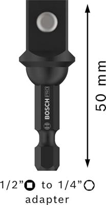 Bosch Accessories 2608522564 2608522564 Slagadapter Aandrijving 1/2 (12.5 mm) 1 stuk(s)