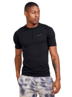 Sportshirt heren korte mouw - ADV Cool Intensity - Ondershirt sneldrogend - Polyester - Verkoelend - XL - Zwart - XL - XL - XL - XL - XL - XL - thumbnail