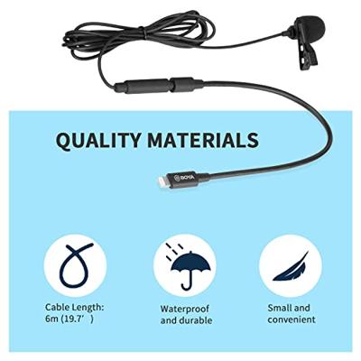 Boya uhf duo lavalier microfoon draadloos by-wm8 pro-k1