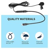 Boya uhf duo lavalier microfoon draadloos by-wm8 pro-k1 - thumbnail