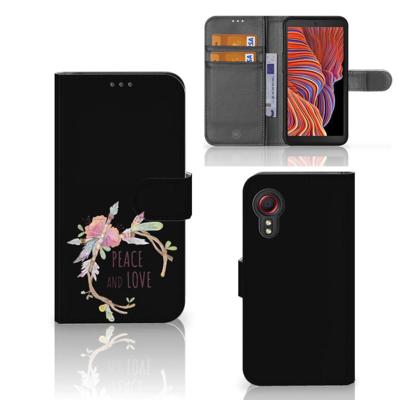 Samsung Galaxy Xcover 5 Leuk Hoesje Boho Text Samsung Galaxy Xcover 5 Leuk Hoesje Boho Text