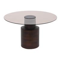 Hoofdtafel DKD Home Decor Kristal Mangohout 80 x 80 x 40 cm - thumbnail
