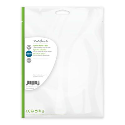 Optische Audiokabel | TosLink Male - TosLink Male | 5,0 m | Zwart