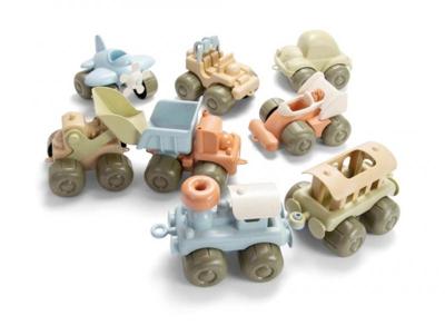 Dantoy Bioplastic voertuig (onverpakt/8 ass.)