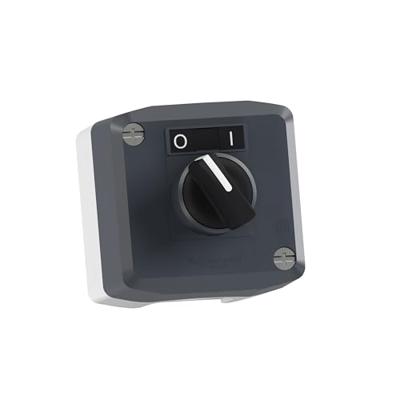 Schneider Electric XALD134 Harmony XALD134 Keuzetoets In behuizing Draaischakelaar Donkergrijs, Lichtgrijs 1 x 90 ° Draai-ontgrendeling 1 stuk(s)