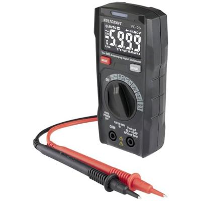 VOLTCRAFT VC-23 Multimeter Kalibratie (ISO) Digitaal CAT III 600 V Weergave (counts): 6000 VOLTCRAFT VC-23 Multimeter Kalibratie (ISO) Digitaal CAT III 600 V Weergave (counts): 6000