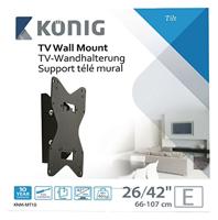 Kantelbare muurbeugel "26-42" 66-107cm 40kg - thumbnail