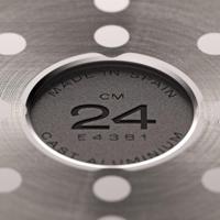 Pan met Deksel Valira 4135/25 Zwart Ø 24 cm - thumbnail