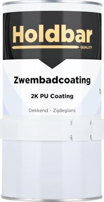 Holdbar Zwembadcoating Standaard Wit 1 kg