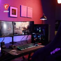 ATX Semi-toren BehuizingMSI Zwart - thumbnail