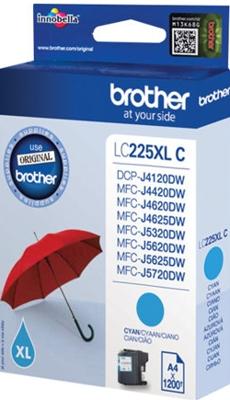 Inktcartridge Brother LC-221C blauw Inktcartridge Brother LC-221C blauw