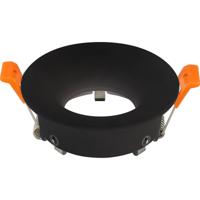 Ronde Zwarte Inbouwspot Armatuur GU10 - Aluminium Ø85mm - thumbnail