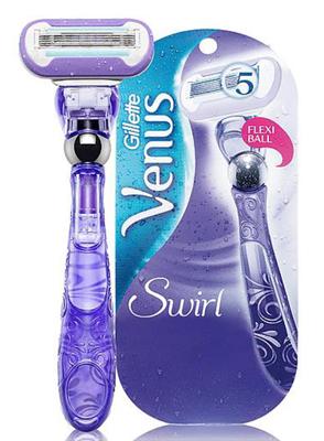 Gillette Venus Swirl Extra Smooth Scheersysteem + 1 Mesje Gillette Venus Swirl Extra Smooth Scheersysteem + 1 Mesje
