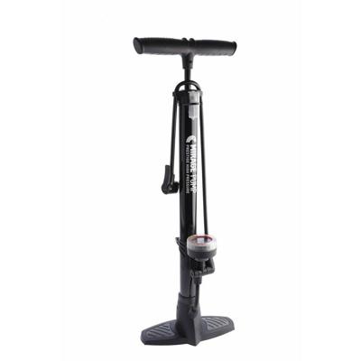 Mirage hogedruk vloerpomp met manometer zwart