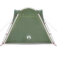 Tent 4-persoons waterdicht snelontgrendeling groen - thumbnail