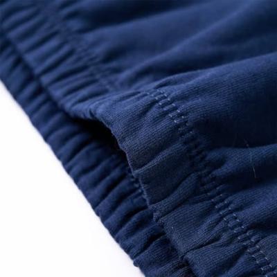Kindertrui met capuchon paardenontwerp 128 marineblauw - thumbnail