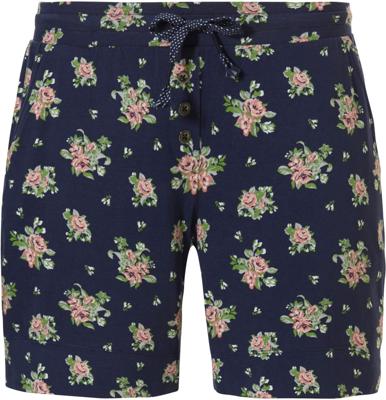 Blauwe pyjamashort roosjes Pastunette Blauwe pyjamashort roosjes Pastunette