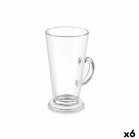 Kristalglas Vivalto CAFE LATTE Transparant Glas 280 ml (6 Stuks) - thumbnail