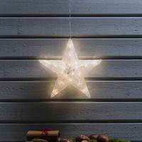 Konstsmide 4483-103 Acryl figuur Energielabel: F (A - G) Ster Warmwit LED Helder - thumbnail