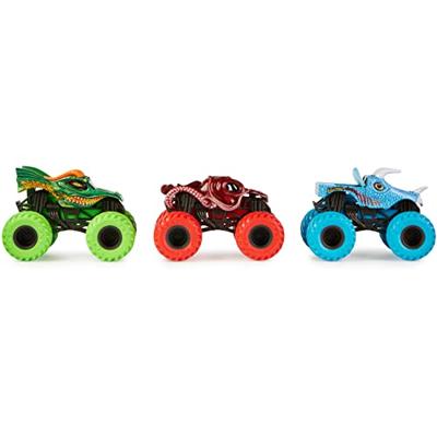 Monster Jam Charged Beasts 3-Pack 1:64