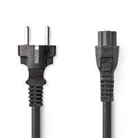 Voedingskabel | Schuko Male - IEC-320-C5 | 2,0 m | Zwart - thumbnail