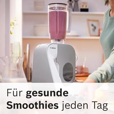 Bosch Haushalt MUM58W20 Foodprocessor 1000 W Wit, Zilver (mat) Bosch Haushalt MUM58W20 Foodprocessor 1000 W Wit, Zilver (mat)